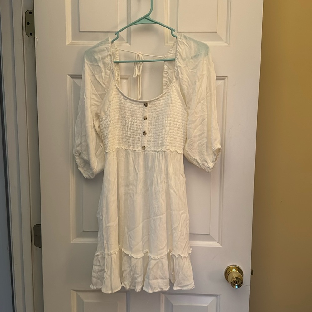 Smoked White Dress